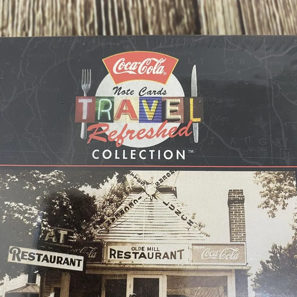 Coca-Cola 'Travel Refreshed' Collection Note Cards New
